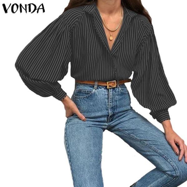 tunics ladies striped shirts women long sleeve blouse and vonda 2020 spring casual lapel neck party blusas femininas, White
tunics ladies striped shirts women long sleeve blouse and vonda 2020 spring casual lapel neck party blusas femininas, White