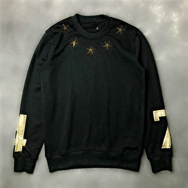 mens designer hoodies givh25 new fashion brand luxury g gold-stamped 47 stereo metal star satellite garment designer clothing, Black
mens designer hoodies givh25 new fashion brand luxury g gold-stamped 47 stereo metal star satellite garment designer clothing, Black