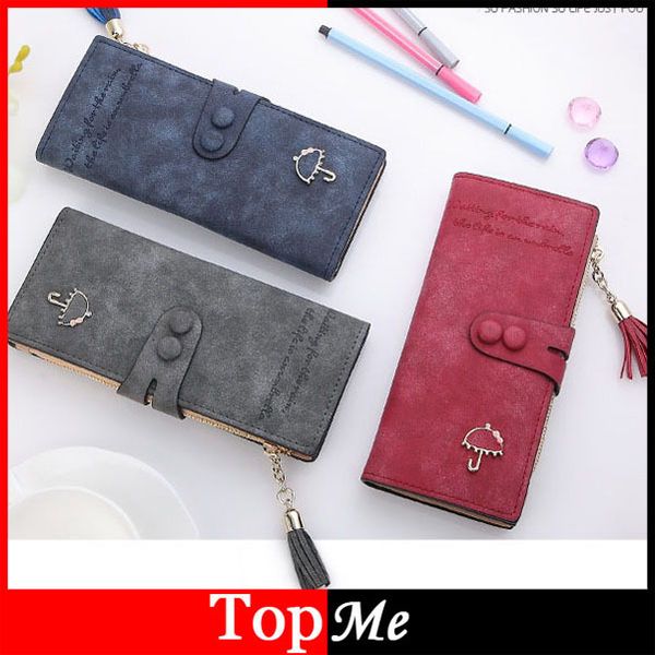 women wallets matte pu leather lady handbags hasp tassel zipper clutch coin purse cards holder moneybags woman burse wallet bags, Red;black
women wallets matte pu leather lady handbags hasp tassel zipper clutch coin purse cards holder moneybags woman burse wallet bags, Red;black