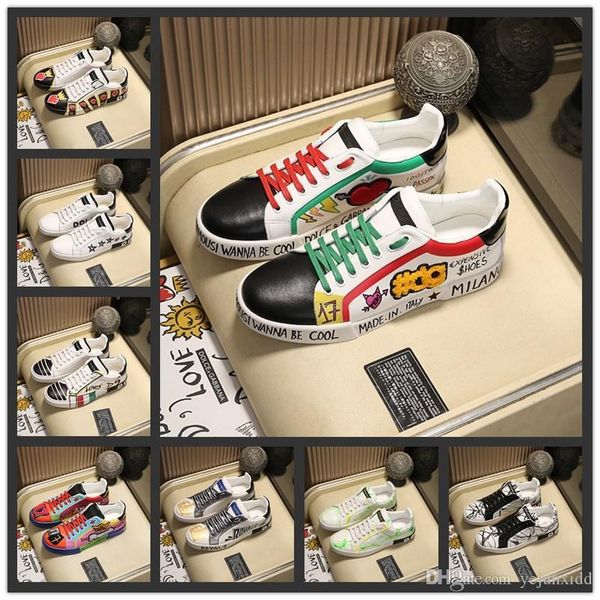 italy brand casual men's shoes designers shoe luxury outdoor flat sneakers leisure low-men's shoes 38-44, Black
italy brand casual men's shoes designers shoe luxury outdoor flat sneakers leisure low-men's shoes 38-44, Black