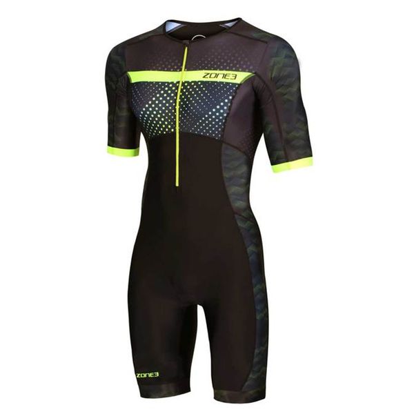 2020 zone3 trisuit triathlon women speedsuit short sleeve cycling skinsuit racing clothes swimming bodysuit, Black;blue
2020 zone3 trisuit triathlon women speedsuit short sleeve cycling skinsuit racing clothes swimming bodysuit, Black;blue