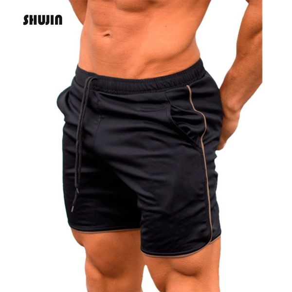 shujin 2020 summer men's men's shorts sport fitness quick-drying pure color beach run breathable sweat absorption shorts, Black;blue
shujin 2020 summer men's men's shorts sport fitness quick-drying pure color beach run breathable sweat absorption shorts, Black;blue