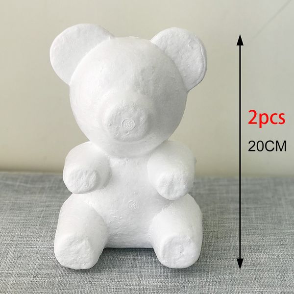 diy 20cm foam bear teddy bear for flower rose blank mold plastic embryo artificial flowers handmade material 2pcs
diy 20cm foam bear teddy bear for flower rose blank mold plastic embryo artificial flowers handmade material 2pcs