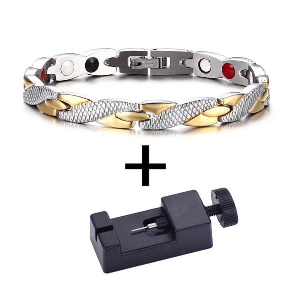 fashion jewelry bracelets healthy magnetic bracelet for women twisted magnets magnetite bracelets bangles men jewelry stainless, Black
fashion jewelry bracelets healthy magnetic bracelet for women twisted magnets magnetite bracelets bangles men jewelry stainless, Black