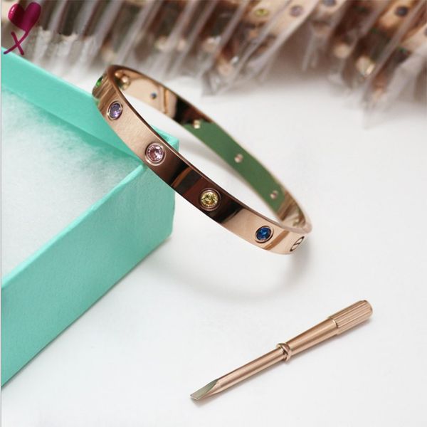 rose gold bangles women's bracelets crystal bangles stainless steel fashion jewelry love valentines day gift without box, Black
rose gold bangles women's bracelets crystal bangles stainless steel fashion jewelry love valentines day gift without box, Black