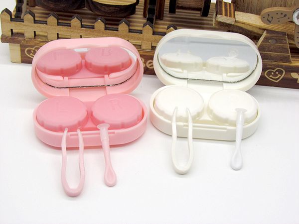 contact lens case good quality contact lens box thickened material contact lens partner box, Silver
contact lens case good quality contact lens box thickened material contact lens partner box, Silver