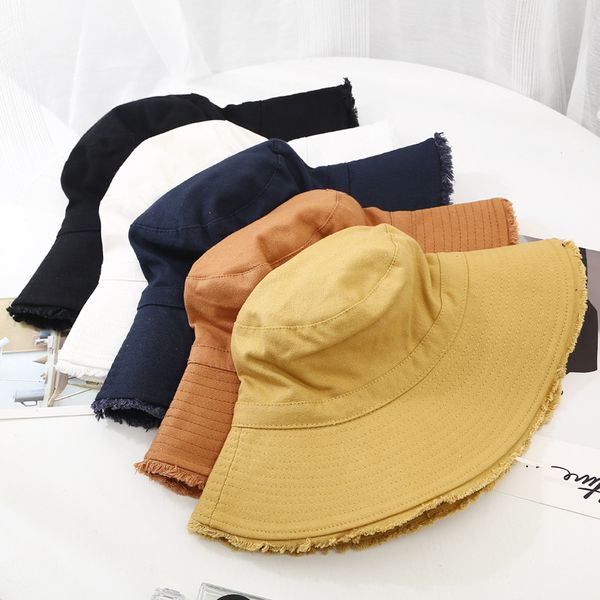 summer sun women bucket hat fashion cotton big brim cap for burr breathable outdoor hat fisherman korea unisex, Blue;gray
summer sun women bucket hat fashion cotton big brim cap for burr breathable outdoor hat fisherman korea unisex, Blue;gray
