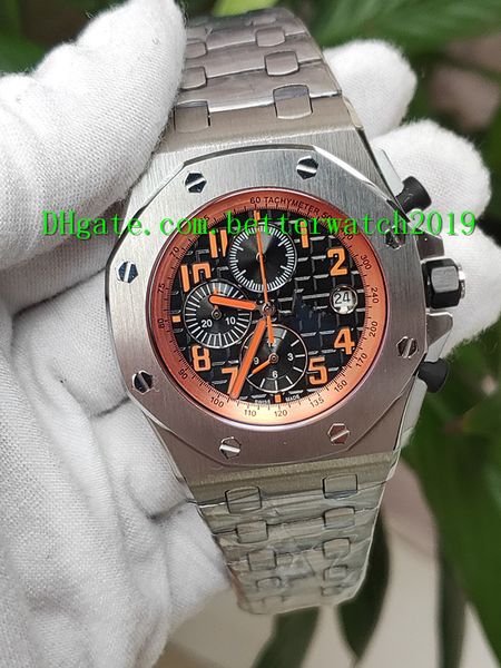selling luxury digital orange wristwatch 26170st quartz movement 42mm satch chronograph stainless steel men watch, Slivery;brown
selling luxury digital orange wristwatch 26170st quartz movement 42mm satch chronograph stainless steel men watch, Slivery;brown