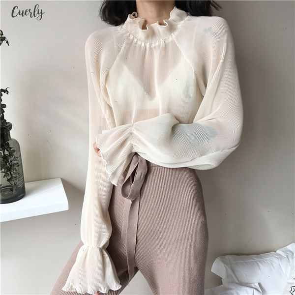 fashion long sleeve blouse 2020 spring newly stand collar women shirts puff sleeve patchwork pleated blusas 67036 drop shipping, White
fashion long sleeve blouse 2020 spring newly stand collar women shirts puff sleeve patchwork pleated blusas 67036 drop shipping, White