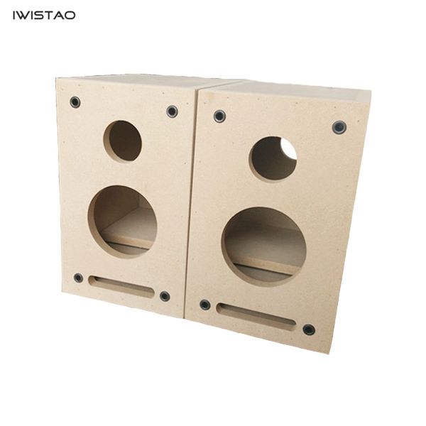 iwistao hifi labyrinth 2-way empty speaker enclosure 4 inch 1 pair subwoofer/full range tremble bookshelf 15mm mdf board
iwistao hifi labyrinth 2-way empty speaker enclosure 4 inch 1 pair subwoofer/full range tremble bookshelf 15mm mdf board