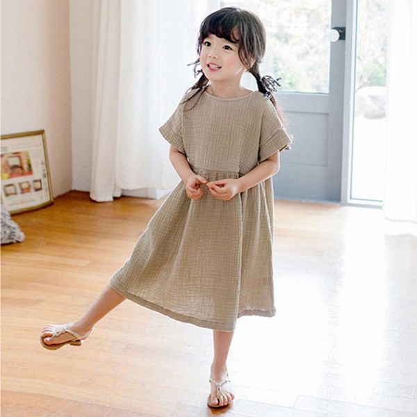 yourseason teenage leisure loose girls dress cotton and linen kids summer 2020 vintage dress children toddler clothes, Red;yellow
yourseason teenage leisure loose girls dress cotton and linen kids summer 2020 vintage dress children toddler clothes, Red;yellow