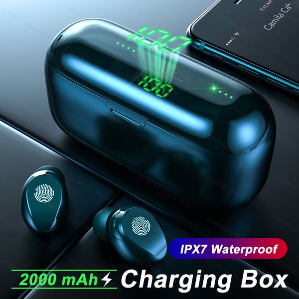 F9 TWS Беспроводная связь Bluetooth 5.0 наушники батареи Светодиодный дисплей с 2000mAh Power Ban
F9 TWS Беспроводная связь Bluetooth 5.0 наушники батареи Светодиодный дисплей с 2000mAh Power Ban