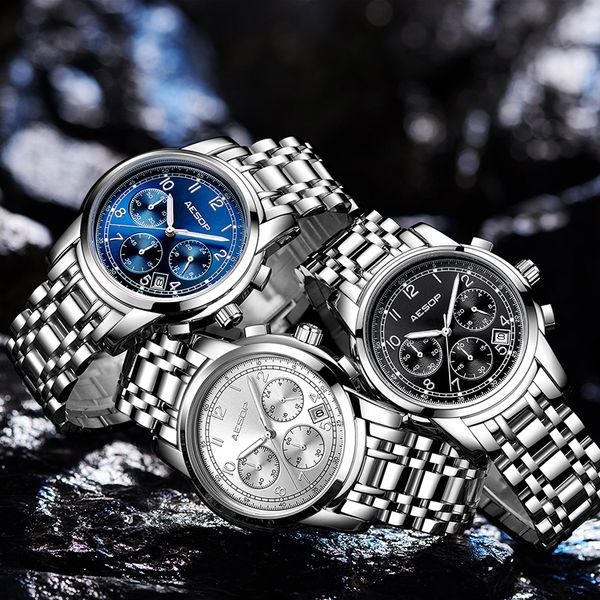 aesop fashion men watch quartz wristwatch stainless steel band male clock men wrist watches waterproof relogio masculino nice, Slivery;brown
aesop fashion men watch quartz wristwatch stainless steel band male clock men wrist watches waterproof relogio masculino nice, Slivery;brown