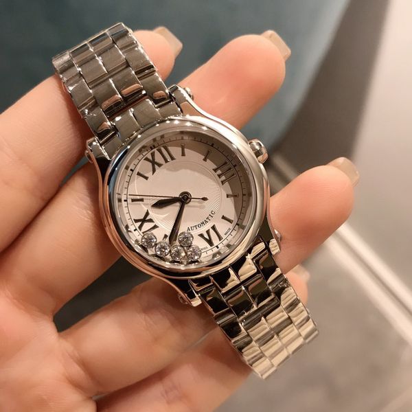 women luxury watch designer steel band quartz movement 30mm women luxury wristwatches with diamond waterproof, Slivery;brown
women luxury watch designer steel band quartz movement 30mm women luxury wristwatches with diamond waterproof, Slivery;brown