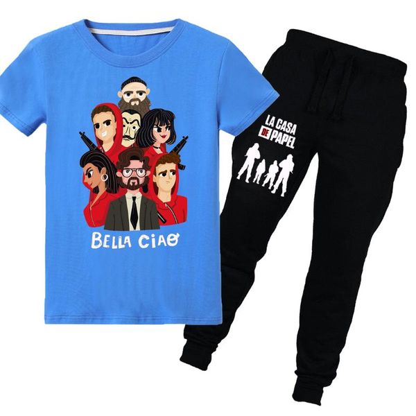 2020 children t shirt trousers suits funny design la casa de papel tshirt money heist kids summer t shirts pants suit clothing, White
2020 children t shirt trousers suits funny design la casa de papel tshirt money heist kids summer t shirts pants suit clothing, White