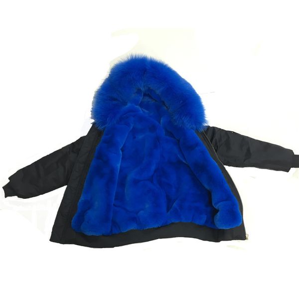 new 2019 royal blue raccoon fur collar and faux fur liner jacket for little boys have buttons decoration sping coat, Black
new 2019 royal blue raccoon fur collar and faux fur liner jacket for little boys have buttons decoration sping coat, Black
