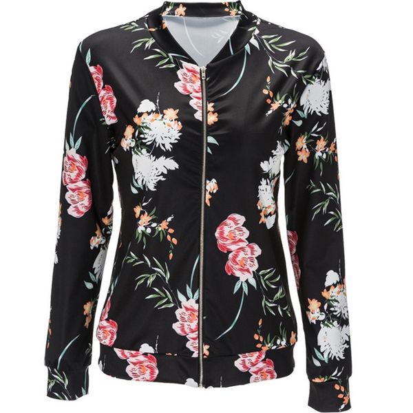 2017 s-2xl new autumn fashion floral printed good quality ladies basic street style women short jacket, Black;brown
2017 s-2xl new autumn fashion floral printed good quality ladies basic street style women short jacket, Black;brown