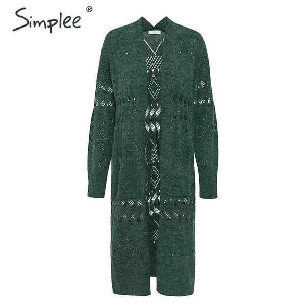 simplee knitted women long cardigan sweater autumn winter streetwear female jumper sweater coat solid ladies outwear jumper, White
simplee knitted women long cardigan sweater autumn winter streetwear female jumper sweater coat solid ladies outwear jumper, White