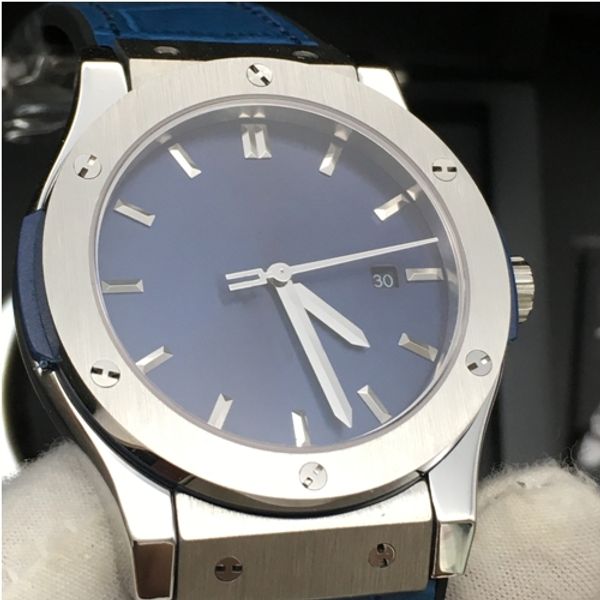 12 colors 42mm automatic watches luxury wristwatch mechanical 3 hands men watches leather straps, Slivery;brown
12 colors 42mm automatic watches luxury wristwatch mechanical 3 hands men watches leather straps, Slivery;brown