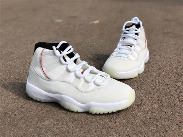 2020 11 platinum tint 11s sail -university red basketball shoes man authentic 378037 -016 real carbon fiber sneakers with original bo, Black
2020 11 platinum tint 11s sail -university red basketball shoes man authentic 378037 -016 real carbon fiber sneakers with original bo, Black