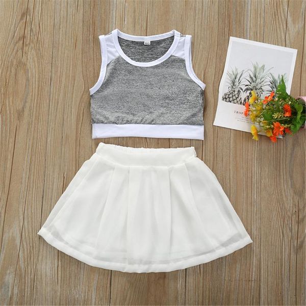 pudcoco toddler baby girl clothes solid color sleeveless vest tutu mini skirt 2pcs outfits cotton clothes tracksuit set, White
pudcoco toddler baby girl clothes solid color sleeveless vest tutu mini skirt 2pcs outfits cotton clothes tracksuit set, White