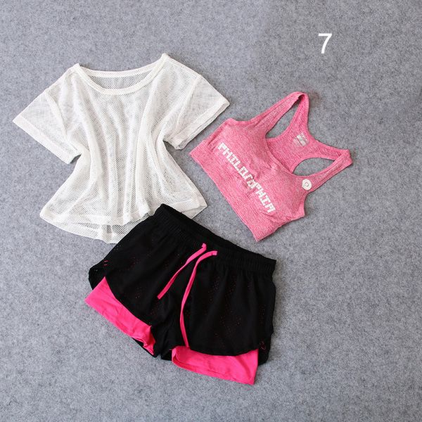 3 pcs set women's yoga suit fitness clothing sportswear for female workout sports clothes athletic running bra yoga suit set, Gray
3 pcs set women's yoga suit fitness clothing sportswear for female workout sports clothes athletic running bra yoga suit set, Gray