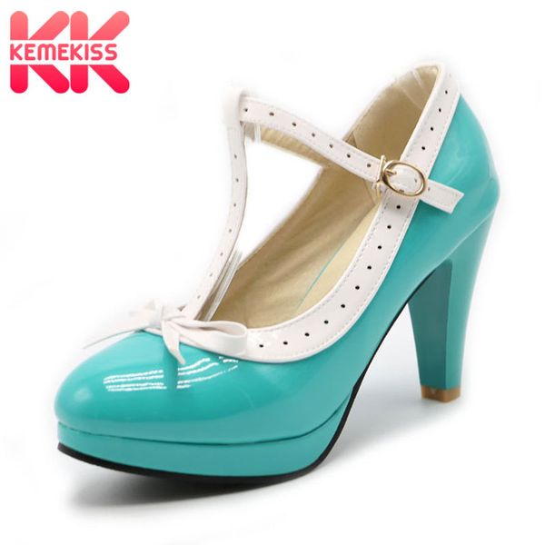 kemekiss size 32-48 women high heels shoes bow t strap pumps summer shoes women office lady platform daily dress party footwear, Black
kemekiss size 32-48 women high heels shoes bow t strap pumps summer shoes women office lady platform daily dress party footwear, Black