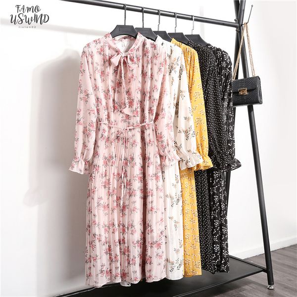 new womens floral print pleated chiffon dress spring autumn new female casual flare sleeve lace up bow neck basic dresses, Black;gray
new womens floral print pleated chiffon dress spring autumn new female casual flare sleeve lace up bow neck basic dresses, Black;gray