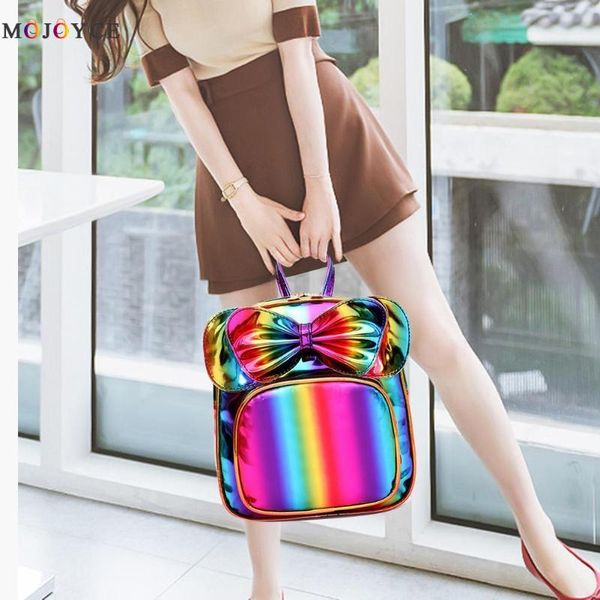 cute girls laser bowknot decor backpacks women small school bags knapsack
cute girls laser bowknot decor backpacks women small school bags knapsack
