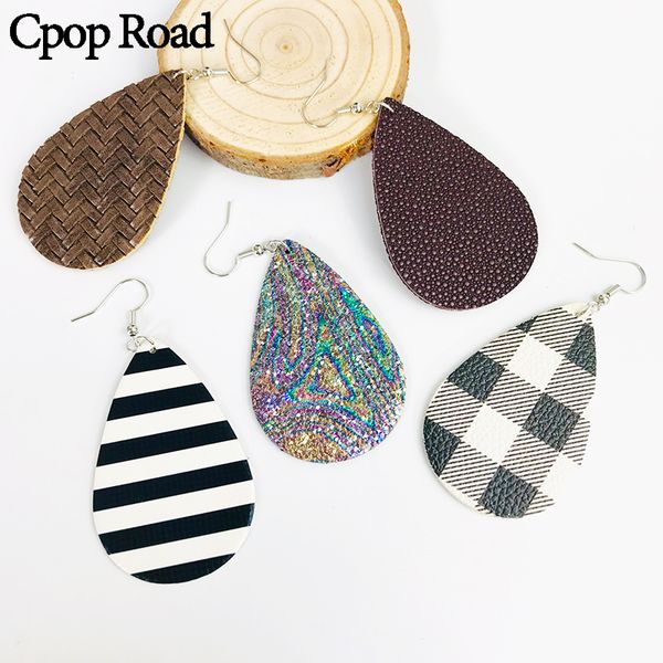 cpop vintage glitter faux leather earrings zebra lattice shiny fashion water drop earrings women jewelry 12 pairs/lot drop ship, Silver
cpop vintage glitter faux leather earrings zebra lattice shiny fashion water drop earrings women jewelry 12 pairs/lot drop ship, Silver