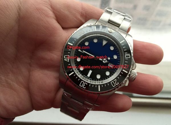 factory supplier luxury stainless steel 44mm 116660 d- blue/black dial ceramic bezel automatic mens men's watch watches, Slivery;brown
factory supplier luxury stainless steel 44mm 116660 d- blue/black dial ceramic bezel automatic mens men's watch watches, Slivery;brown