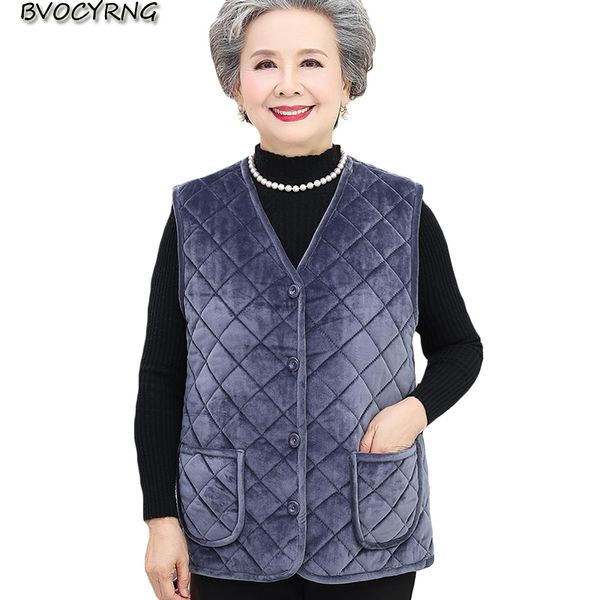 quilted horse clips female old lady autumn winter warm vest thicke wear women plus size loose coat cotton clothes, Black;white
quilted horse clips female old lady autumn winter warm vest thicke wear women plus size loose coat cotton clothes, Black;white