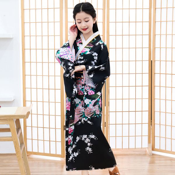 ethnic clothing japanese style vintage traditional kimono halloween girls cosplay costume elegant sakura suit print peacock children robe go, Red
ethnic clothing japanese style vintage traditional kimono halloween girls cosplay costume elegant sakura suit print peacock children robe go, Red