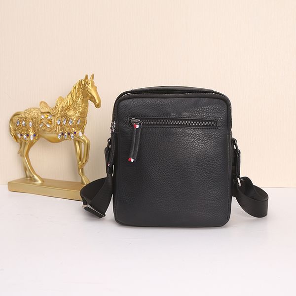 kaisiludi leather man bag one shoulder bag korean fashion man messenger leisure multi-purpose