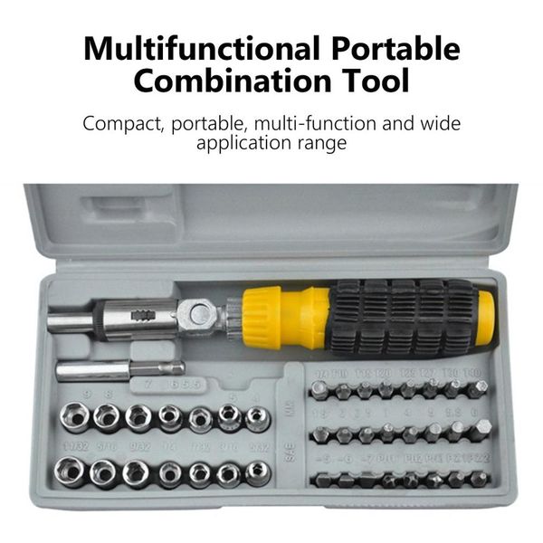 41pcs ratchet set multi-function household hardware tool repair assembly socket screwdriver widely application
41pcs ratchet set multi-function household hardware tool repair assembly socket screwdriver widely application