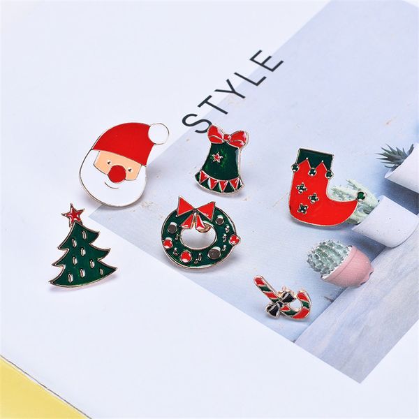 santa claus cane candy bells christmas tree cute knitted mini hat brooch heart enamel pins sweater lapel pins friends lover gift
santa claus cane candy bells christmas tree cute knitted mini hat brooch heart enamel pins sweater lapel pins friends lover gift