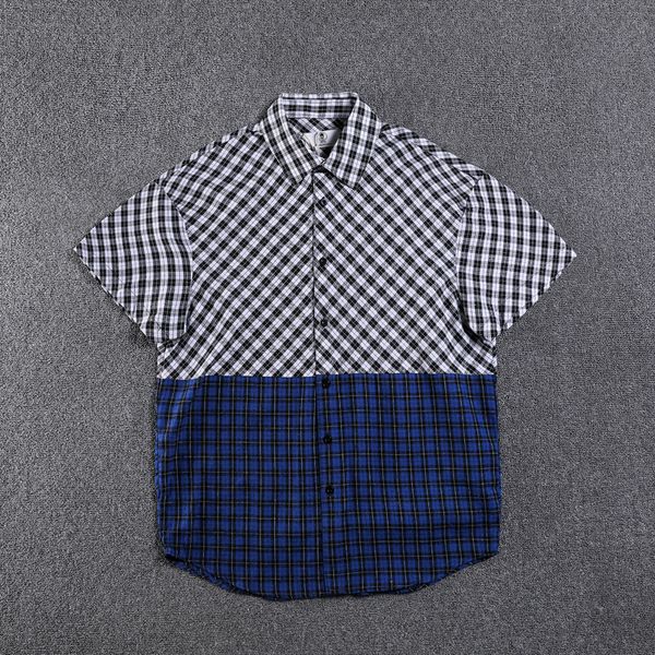 europe and america tide brand stitching personality oversize short sleeve shirt hiphop big size hawaii loose half sleeve fat50cs, White;black
europe and america tide brand stitching personality oversize short sleeve shirt hiphop big size hawaii loose half sleeve fat50cs, White;black