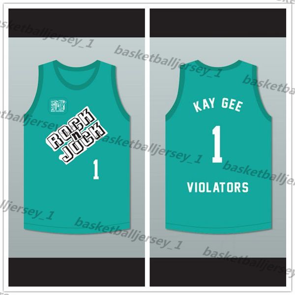 custom made kay gee 1 violators basketball jersey 3rd annual rock n' jock b-ball jam 1993-1 man youth size s-5xl any name number, Black;red
custom made kay gee 1 violators basketball jersey 3rd annual rock n' jock b-ball jam 1993-1 man youth size s-5xl any name number, Black;red
