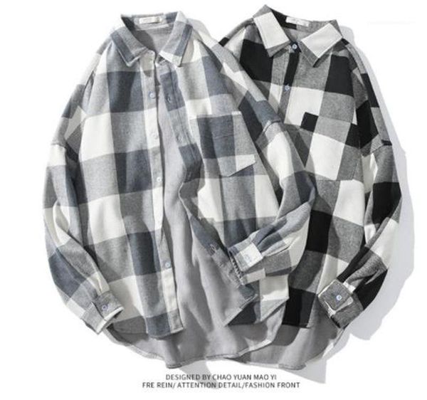 sleeve turndown collar mens anomalistic shirts fashion style males casual shirts plaid print mens designer shirts long, White;black
sleeve turndown collar mens anomalistic shirts fashion style males casual shirts plaid print mens designer shirts long, White;black