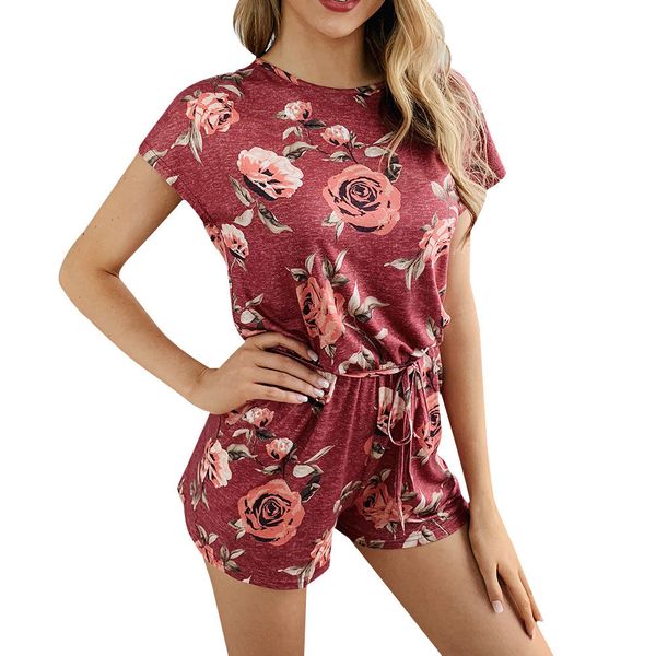 women short sleeve floral print strappy short jumpsuit playsuit for summer gdd99, Black;white
women short sleeve floral print strappy short jumpsuit playsuit for summer gdd99, Black;white