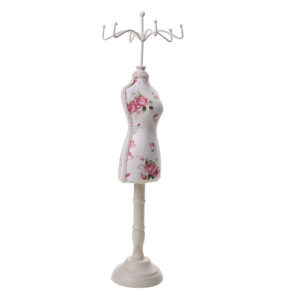 wood vintage garden flower cheongsam dress model jewelry display holder show rack, Black;white
wood vintage garden flower cheongsam dress model jewelry display holder show rack, Black;white