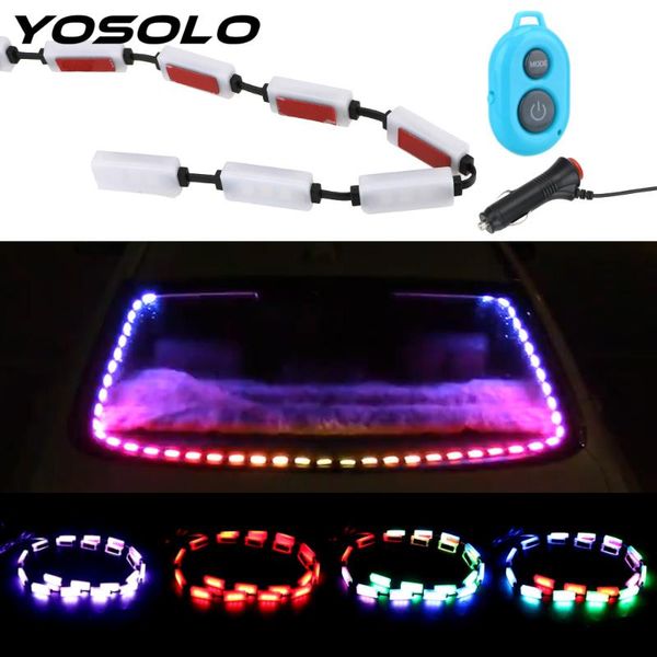 yosolo car rgb led strip light auto atmosphere lamps car interior lights decorative sound music control warning light
yosolo car rgb led strip light auto atmosphere lamps car interior lights decorative sound music control warning light