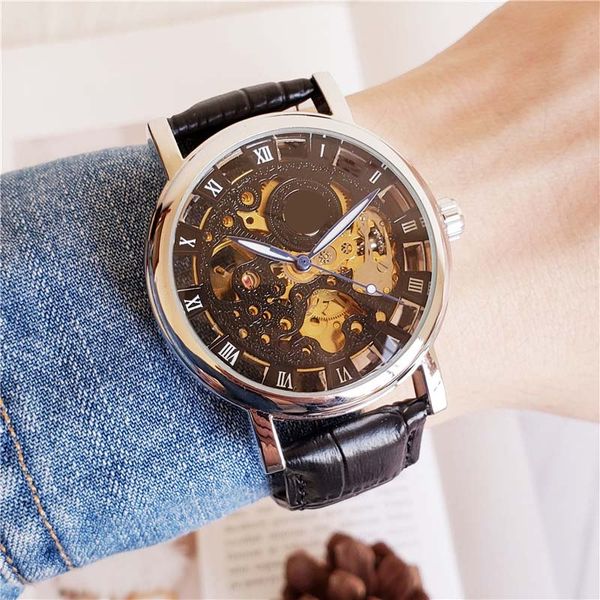 mens multifunctional automatic mechanical watches stainless steel luxury leisure watches precision stability brand wear-resistant a06, Slivery;brown
mens multifunctional automatic mechanical watches stainless steel luxury leisure watches precision stability brand wear-resistant a06, Slivery;brown