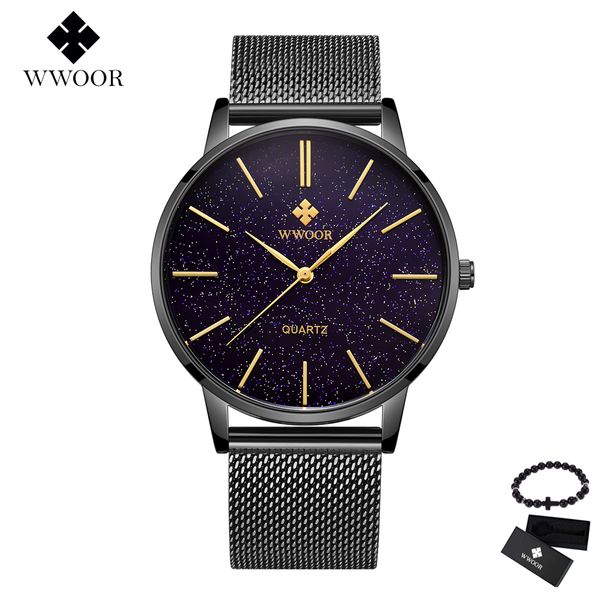 wwoor new watches men mesh belt waterproof wristwatch quartz sport watch male clock relogios masculino gift bracelet, Slivery;brown
wwoor new watches men mesh belt waterproof wristwatch quartz sport watch male clock relogios masculino gift bracelet, Slivery;brown