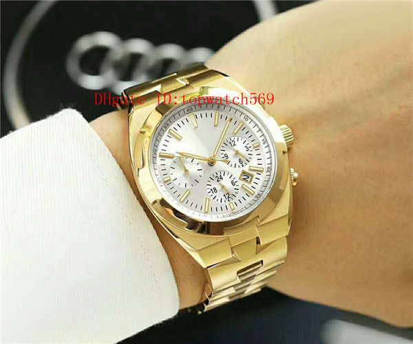 new overseas watch wristwatch casual watch swiss automatic mechanical 28800 vph sapphire 18k gold 316l steel super water resistant, Slivery;brown
new overseas watch wristwatch casual watch swiss automatic mechanical 28800 vph sapphire 18k gold 316l steel super water resistant, Slivery;brown
