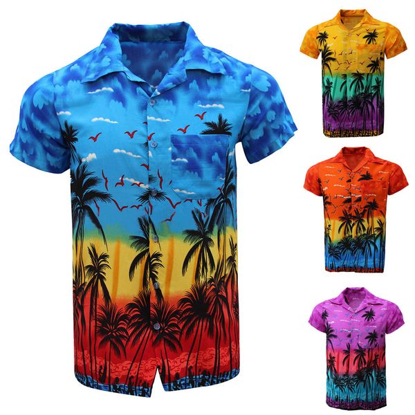 new arrivals casual male hawaiian shirts fashion men's casual button hawaii print beach short sleeve quick dry shirt blouse, White;black
new arrivals casual male hawaiian shirts fashion men's casual button hawaii print beach short sleeve quick dry shirt blouse, White;black