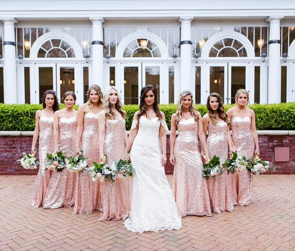rose pink sequined bridesmaid dresses garden boho wedding party gowns mermaid sweetheart zipper back maid of honor dress z17, White;pink
rose pink sequined bridesmaid dresses garden boho wedding party gowns mermaid sweetheart zipper back maid of honor dress z17, White;pink