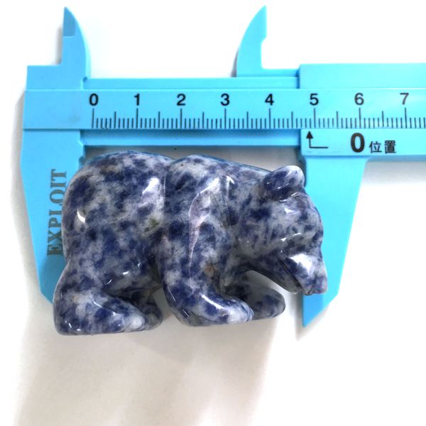2 inch natural blue dot stone carved craft crystal bear healing figurine reiki mini animal art decorative feng shui gift xyw
2 inch natural blue dot stone carved craft crystal bear healing figurine reiki mini animal art decorative feng shui gift xyw