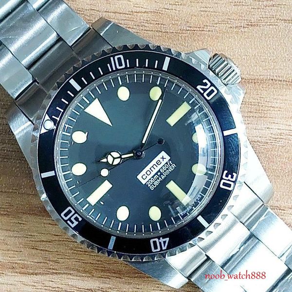 2019 wristwatch comex vintage orologio #5514 asia movement automatic mechanical movement stainless steel fashion mens watch wristwatch, Slivery;brown
2019 wristwatch comex vintage orologio #5514 asia movement automatic mechanical movement stainless steel fashion mens watch wristwatch, Slivery;brown
