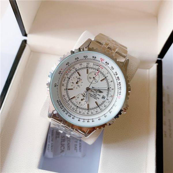 2020 designer globe dial mens luxury watches navitimer all small dial work classic style men watch gift reloj de lujo, Slivery;brown
2020 designer globe dial mens luxury watches navitimer all small dial work classic style men watch gift reloj de lujo, Slivery;brown